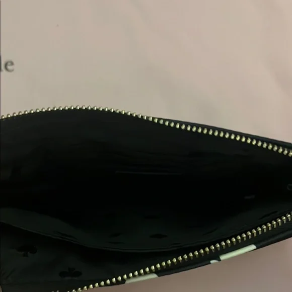 Kate Spade Black and White Wristlet - Picture 3 of 3